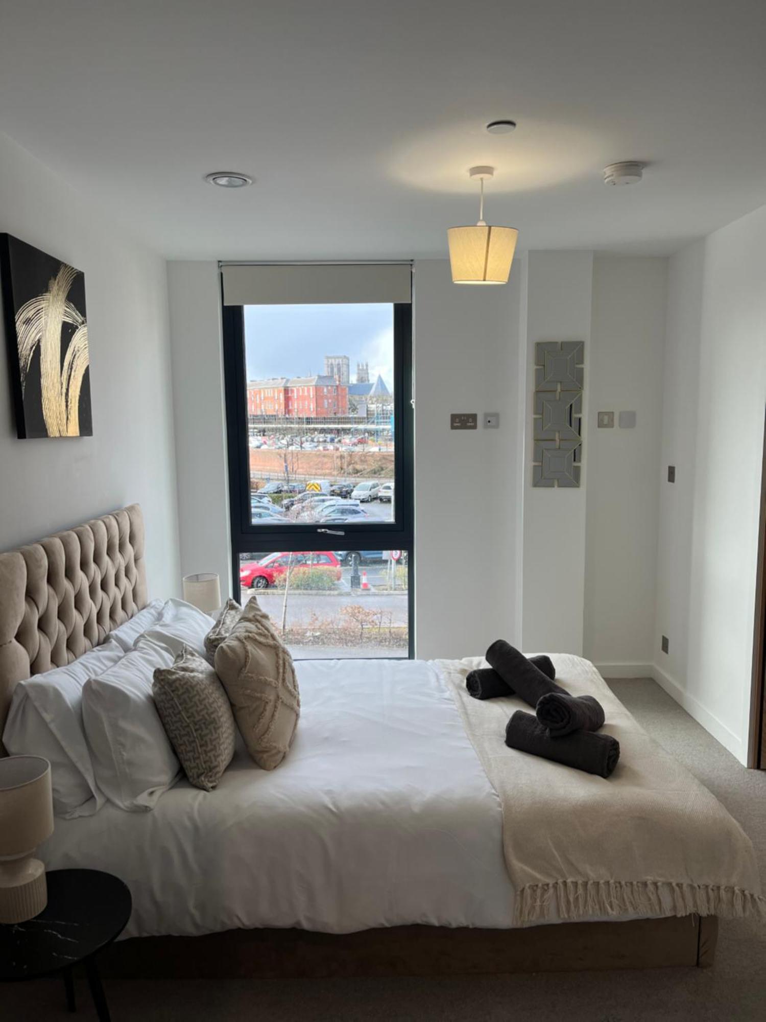 יורק Superb New Build City Centre Flat And Gym מראה חיצוני תמונה